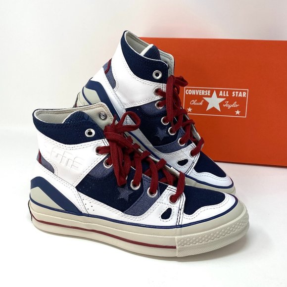Converse Other - Converse CHUCK 70 E260 High Canvas White Blue Men's Size Sneakers 168631C